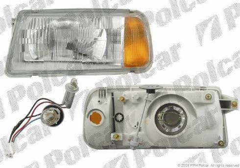 Polcar 7403090E - Основна фара autocars.com.ua