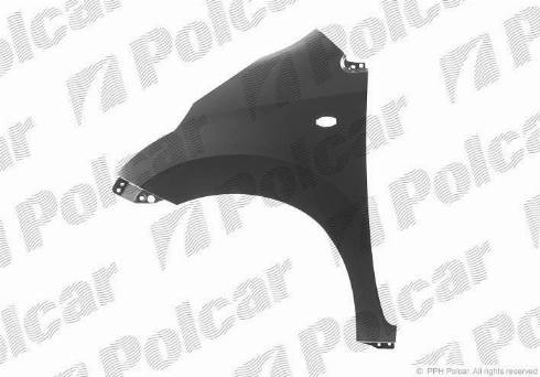 Polcar 740601 - Крило autocars.com.ua