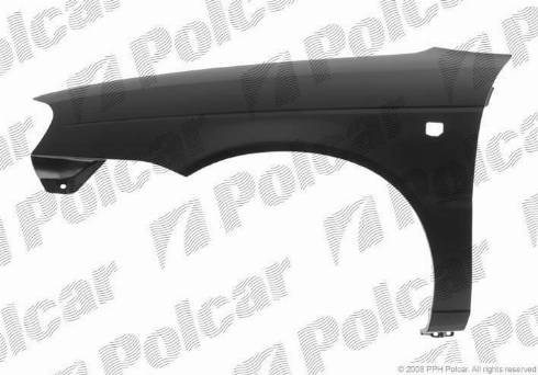 Polcar 741301 - Крило autocars.com.ua