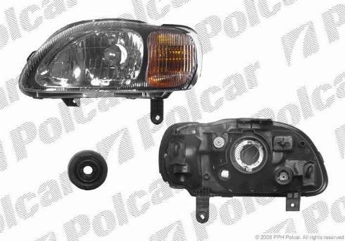 Polcar 7413091E - Основна фара autocars.com.ua