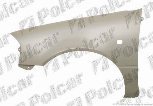 Polcar 742201 - Крило autocars.com.ua