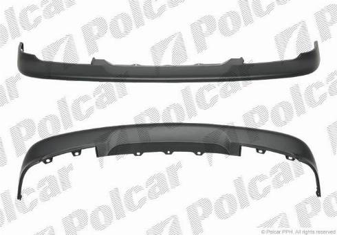 Polcar 74220715 - Буфер, бампер autocars.com.ua