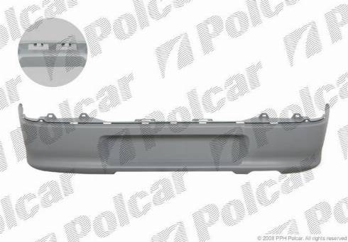 Polcar 7422962J - Буфер, бампер autocars.com.ua