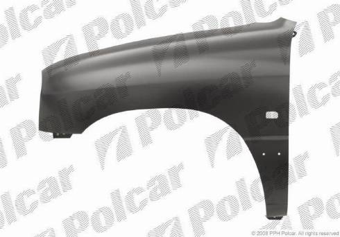 Polcar 742402 - Крило autocars.com.ua