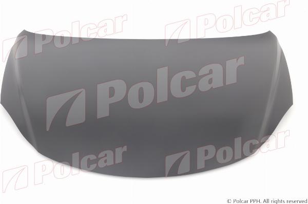 Polcar 74D103 - Капот двигуна autocars.com.ua