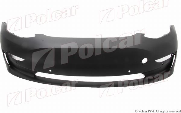 Polcar 75D107 - Буфер, бампер autocars.com.ua