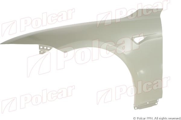 Polcar 75E101-Q - Крило autocars.com.ua