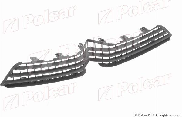 Polcar 75X105-7 - Стійка, облицювання радіатора autocars.com.ua