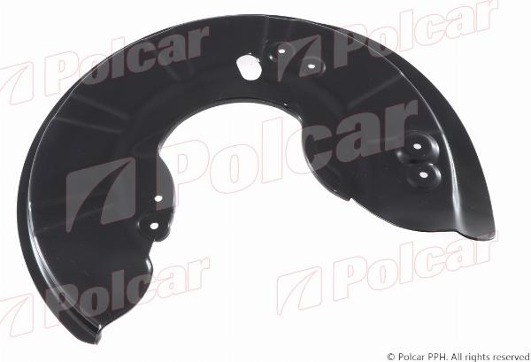 Polcar 75X1OT-1 - Відбивач, диск гальмівного механізму autocars.com.ua