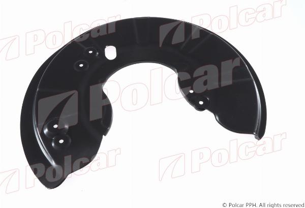 Polcar 75X1OT-2 - Відбивач, диск гальмівного механізму autocars.com.ua
