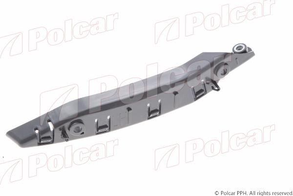 Polcar 75Y101-6 - Кронштейн, кріплення крила autocars.com.ua