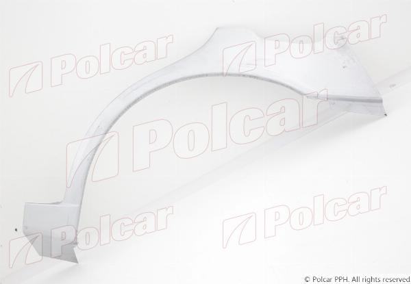 Polcar 80108351 - Крило autocars.com.ua