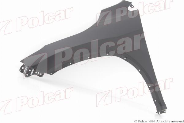 Polcar 80X201-J - Крило autocars.com.ua