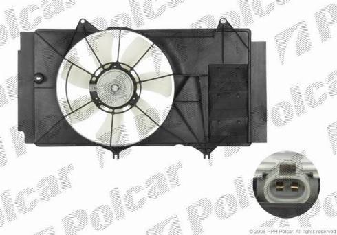 Polcar 810323W4 - Вентилятор, охолодження двигуна autocars.com.ua