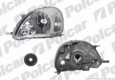 Polcar 8104092E - Основна фара autocars.com.ua