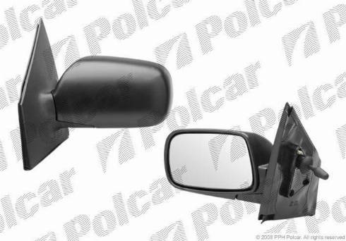 Polcar 8104511M - Зовнішнє дзеркало autocars.com.ua
