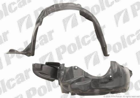 Polcar 8110FL-1 - Обшивка, колісна ніша autocars.com.ua