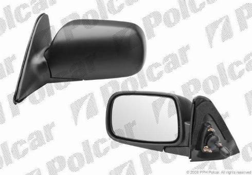 Polcar 8112521E - Зовнішнє дзеркало autocars.com.ua