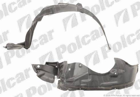 Polcar 8112FP-1 - Обшивка, колісна ніша autocars.com.ua