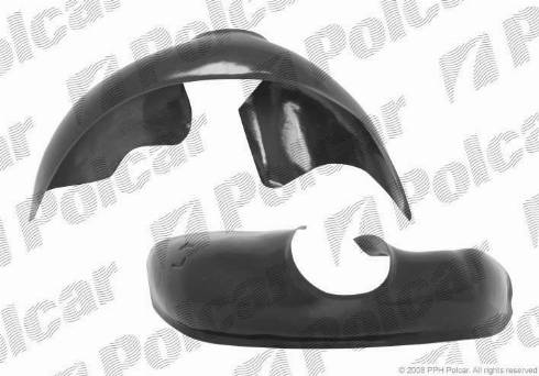 Polcar 8112FL-5 - Обшивка, колісна ніша autocars.com.ua