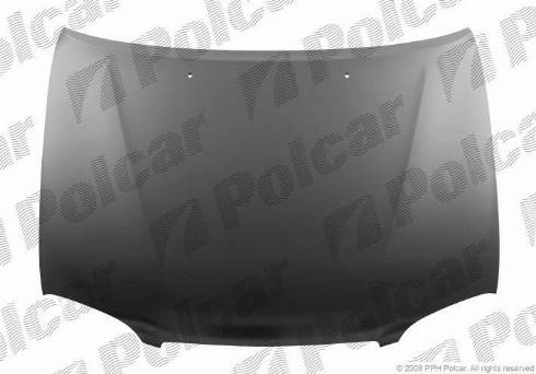 Polcar 811303 - Капот двигуна autocars.com.ua