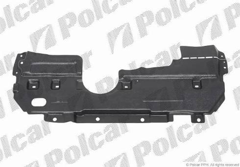 Polcar 81163461Q - Кожух двигуна autocars.com.ua