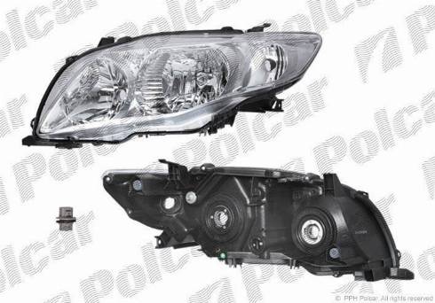 Polcar 811709-E - Основна фара autocars.com.ua