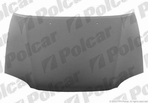 Polcar 812303 - Капот двигуна autocars.com.ua