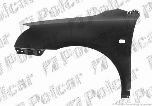 Polcar 812501 - Крыло avtokuzovplus.com.ua