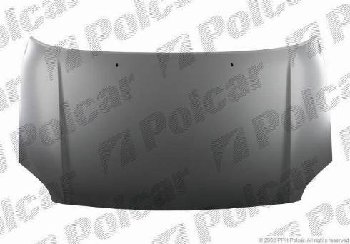 Polcar 812503 - Капот двигателя avtokuzovplus.com.ua
