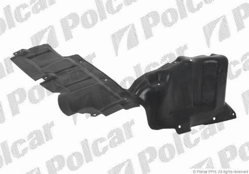 Polcar 81253461 - Кожух двигуна autocars.com.ua