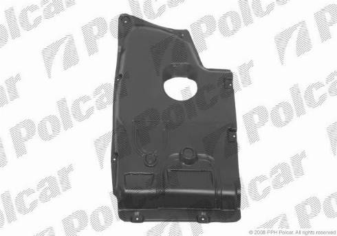 Polcar 812534-7 - Кожух двигуна autocars.com.ua