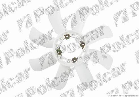 Polcar 817623F1 - Крильчатка вентилятора, охолодження двигуна autocars.com.ua