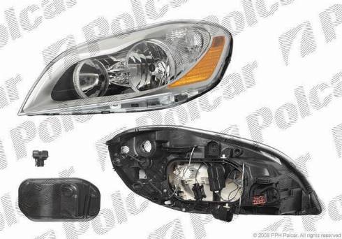 Polcar 906509-E - Основна фара autocars.com.ua