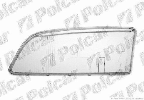 Polcar 907012 - Розсіювач, основна фара autocars.com.ua