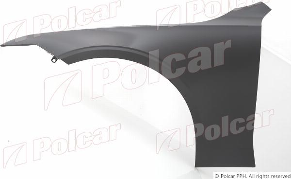 Polcar 90E201-Q - Крило autocars.com.ua