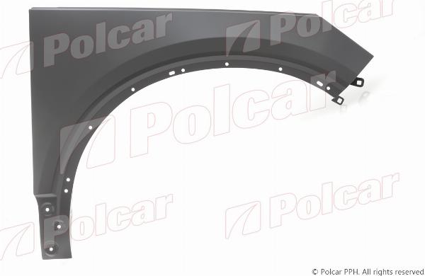 Polcar 90L102 - Крило autocars.com.ua