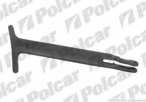 Polcar 951205-8 - Ручка відкривання моторного відсіку autocars.com.ua