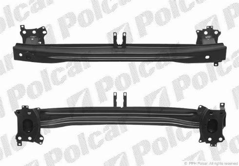Polcar 951607-3 - Підсилювач бампера autocars.com.ua