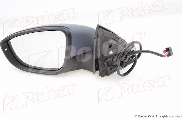 Polcar 9516515M - Зовнішнє дзеркало autocars.com.ua