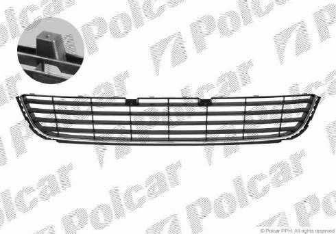 Polcar 951827-5 - Решітка вентилятора, буфер autocars.com.ua