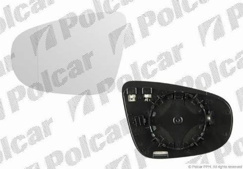 Polcar 9518542M - Зовнішнє дзеркало autocars.com.ua