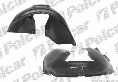 Polcar 9518FL2Q - Обшивка, колісна ніша autocars.com.ua
