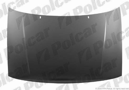 Polcar 952403 - Капот двигателя avtokuzovplus.com.ua