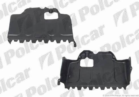 Polcar 952434-6 - Кожух двигуна autocars.com.ua