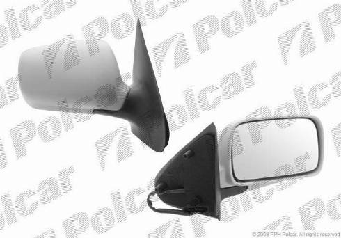 Polcar 9524526E - Зовнішнє дзеркало autocars.com.ua