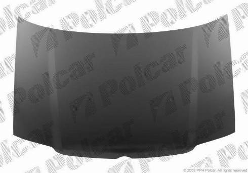 Polcar 952503 - Капот двигуна autocars.com.ua