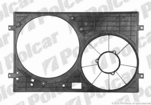 Polcar 952523 - Вентилятор, охолодження двигуна autocars.com.ua