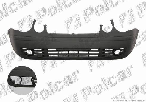 Polcar 952607-0 - Буфер, бампер autocars.com.ua