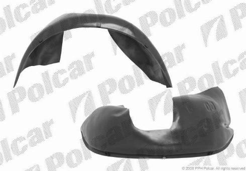 Polcar 9532FL-1 - Обшивка, колісна ніша autocars.com.ua